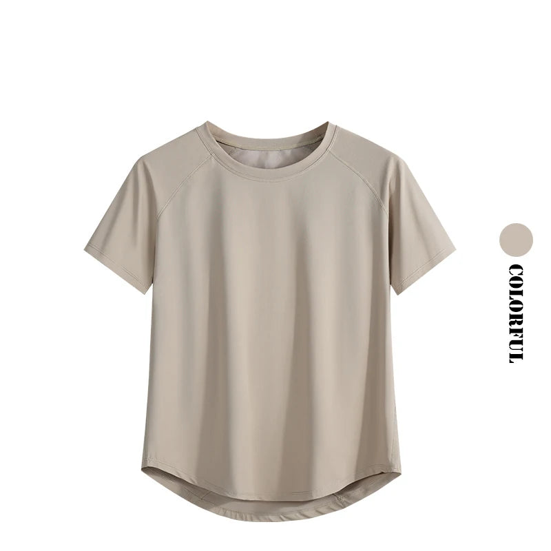 Yoga Tops Sportswear Woman Gym Shirts