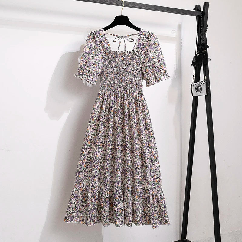 Spring Summer Chiffon Dresses Fashion