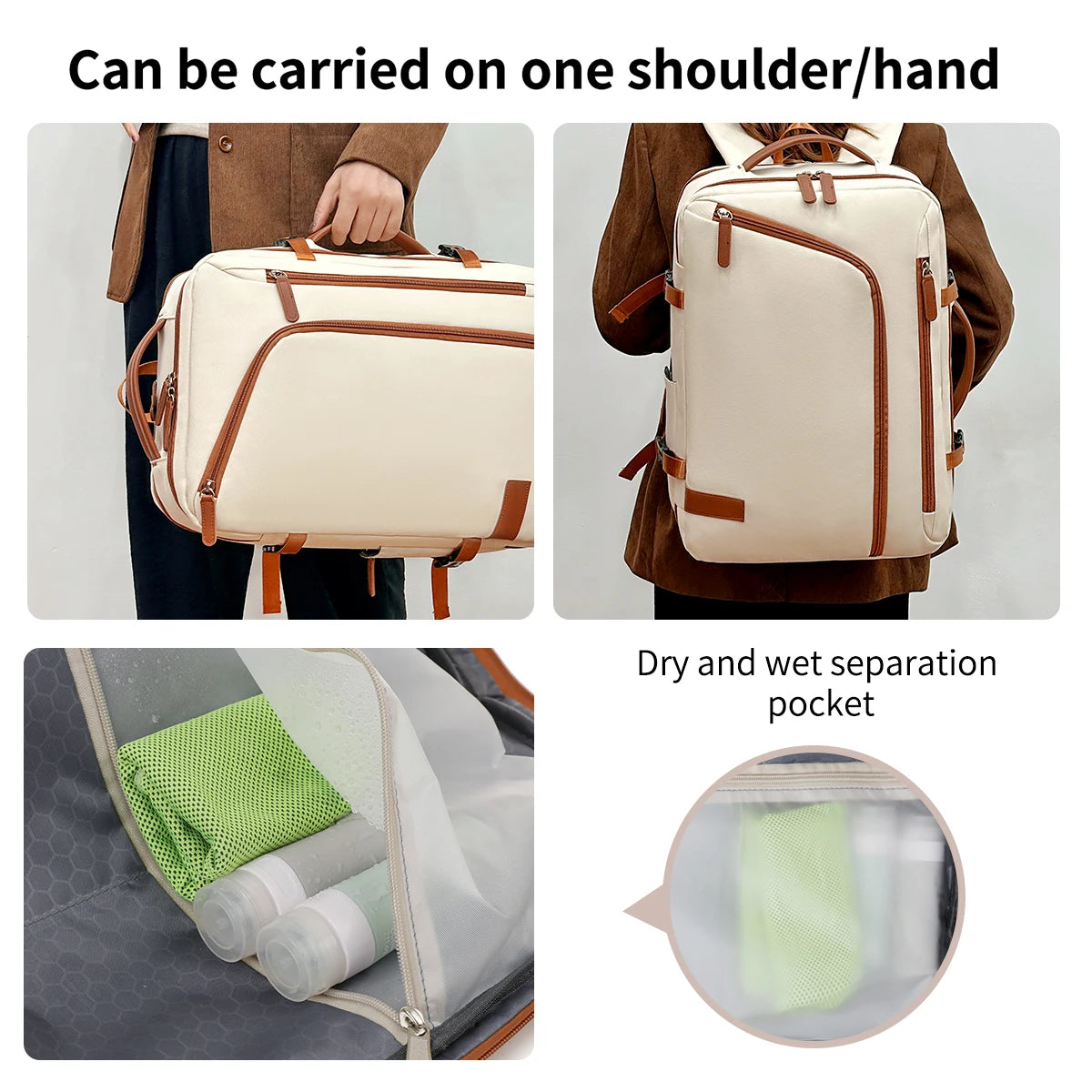 Unisex New Simple Business Computer Backpack