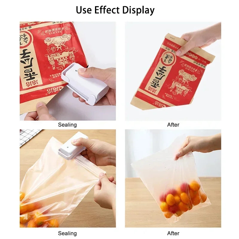 Mini Heat Bag Sealing Machine Package Thermal Sealer Bags