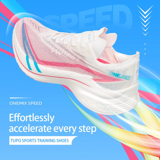 ONEMIX 2026 Tupo New Carbon Plate Marathon Running Shoes (Asian Design)