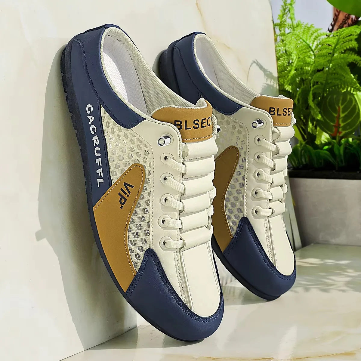 2026 New Men's Casual Slip-Ons - Half-Slippers