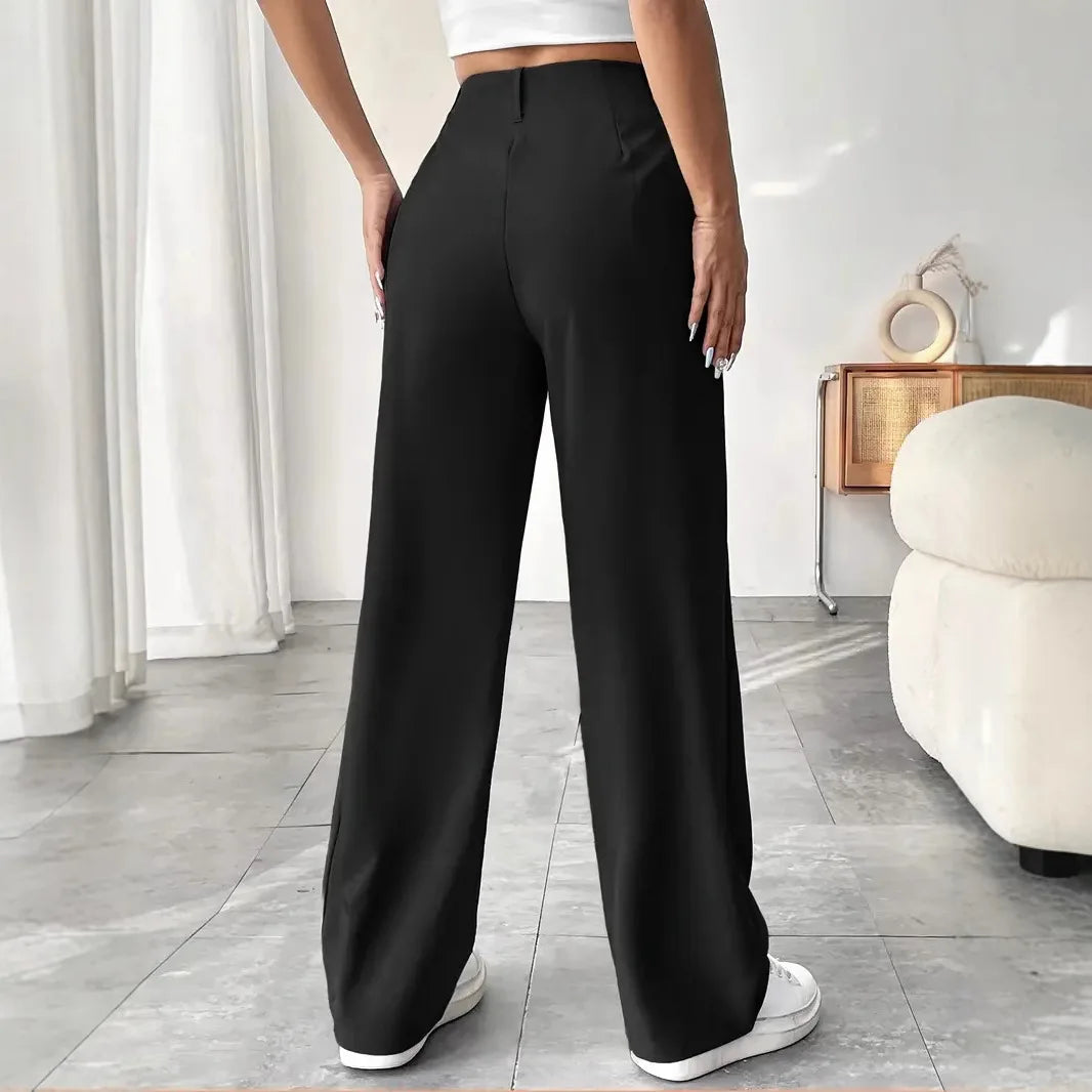 High Waisted Wide Leg Pants for Office/Casual for women