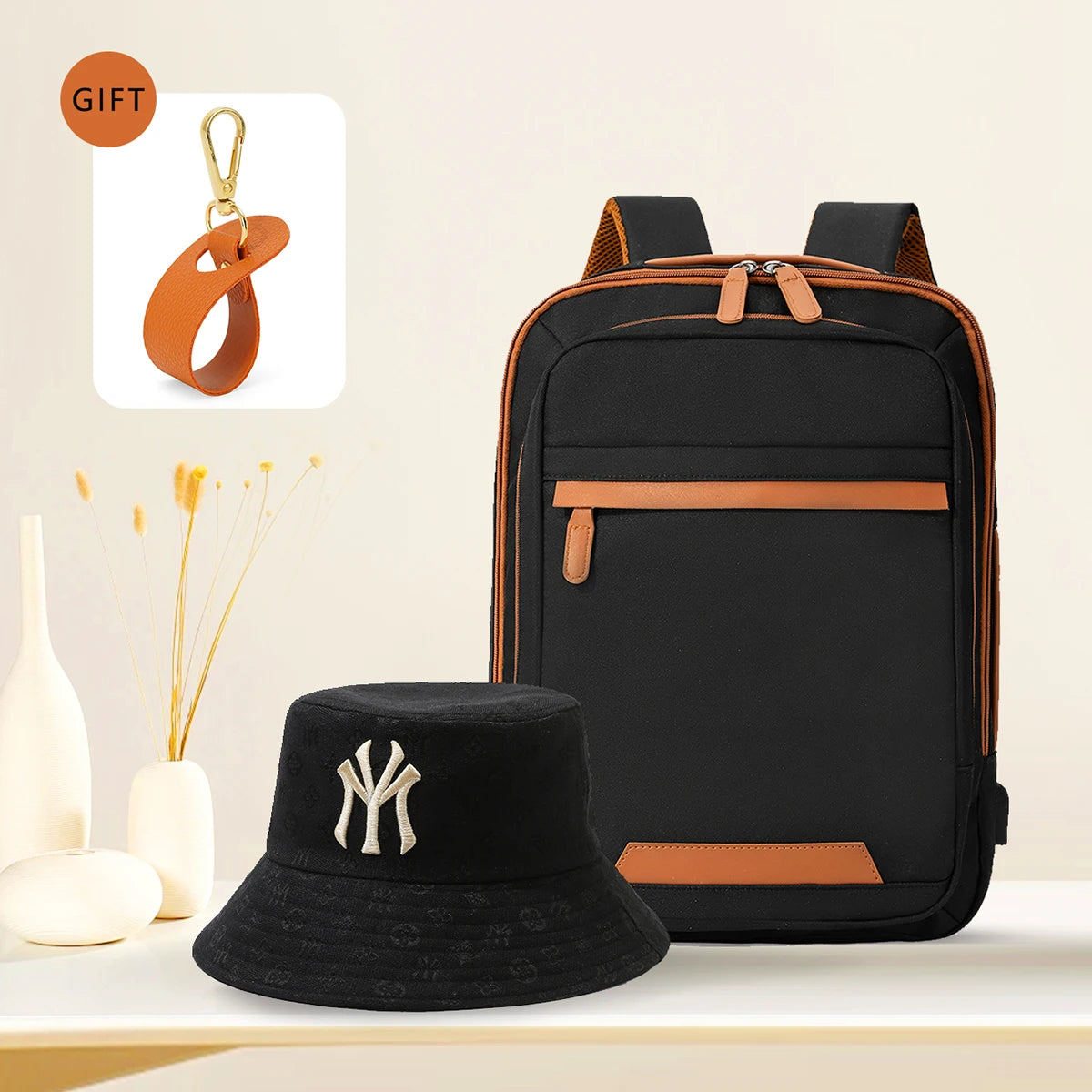 High-Quality USB Rechargeable Backpack for Men & Women