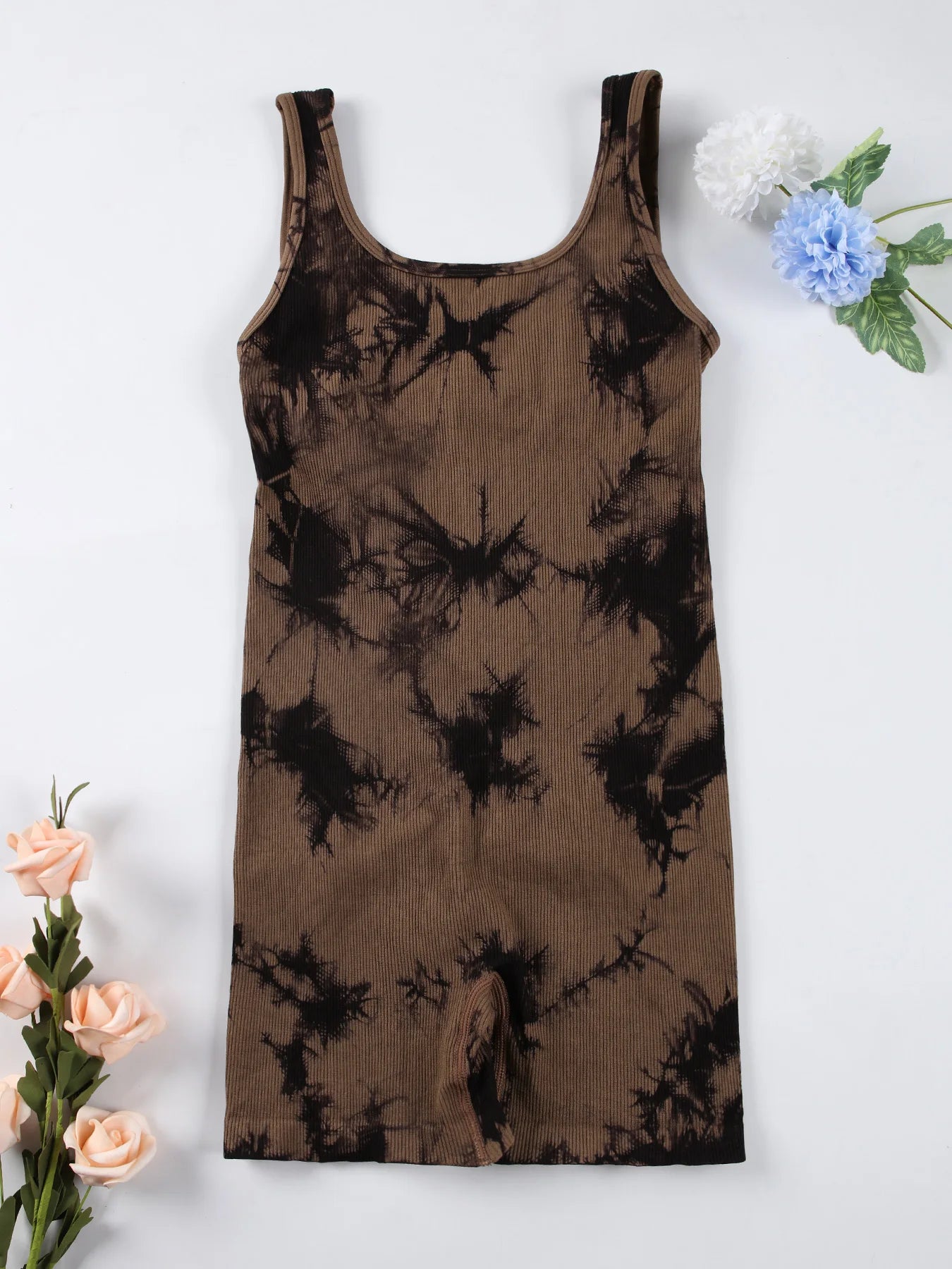 1PCS Backless Yoga Suit U Neck Sleeveless Sports for Women