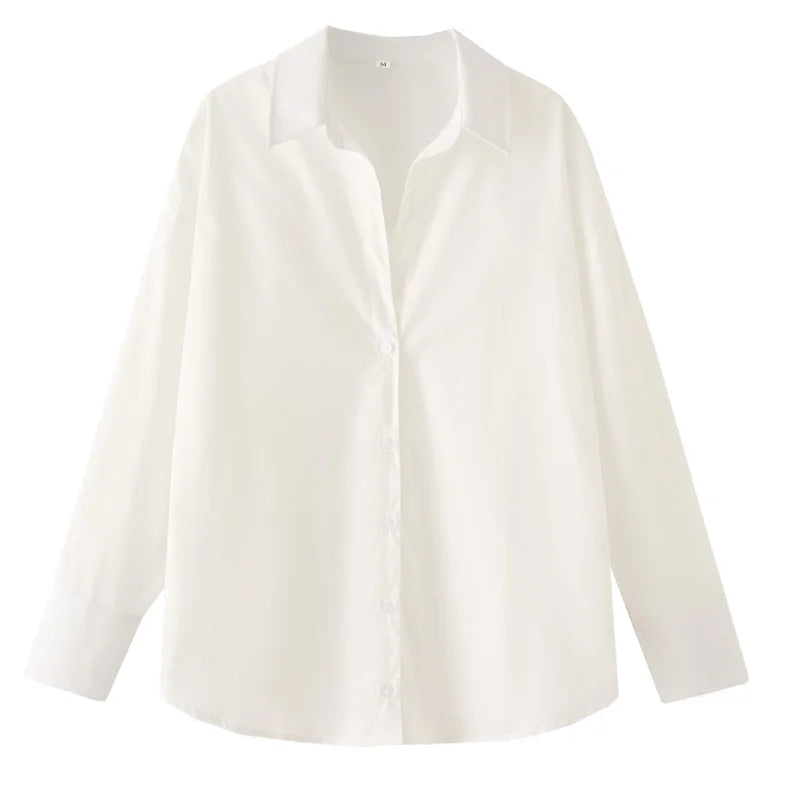 Woman Blouses Long Stripe Shirts