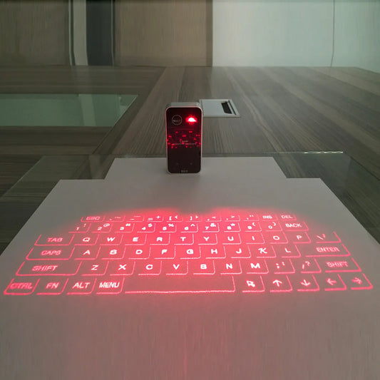 Portable Bluetooth Laser keyboard Wireless Virtual Projection