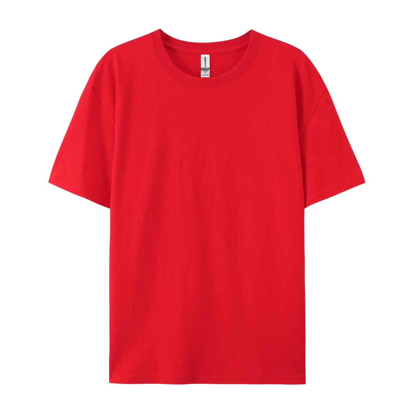 100% Cotton Solid T-shirts Women Sporty Short Sleeve