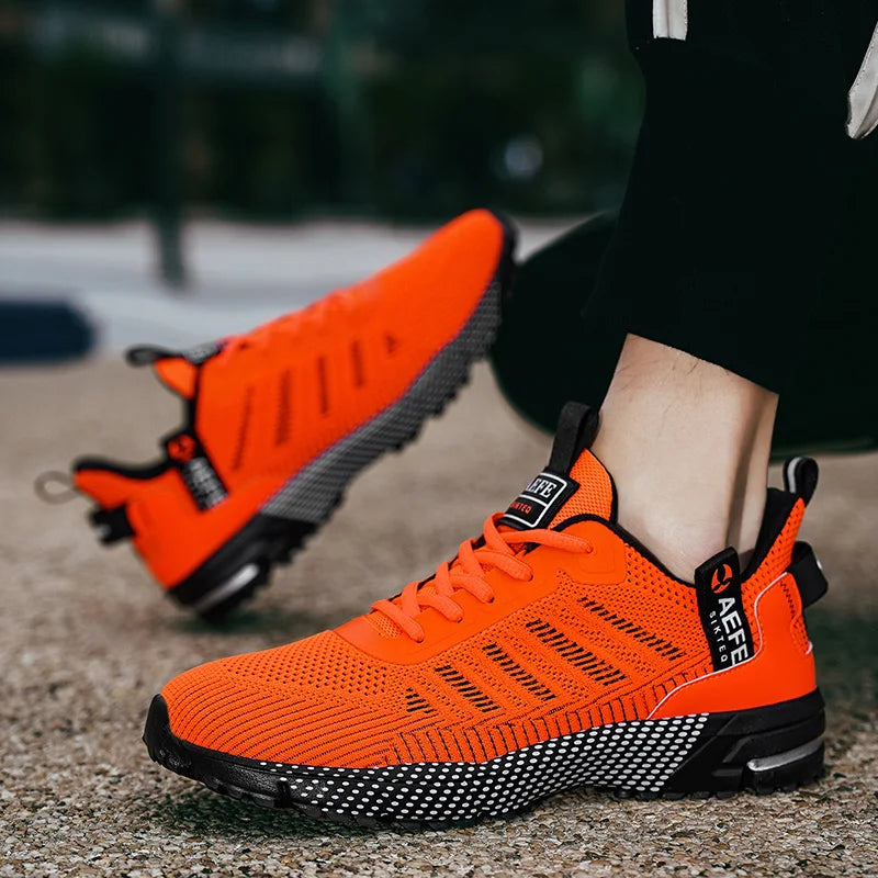 New Men Running Shoes Breathable Outdoor Sports Shoes Lightweight Sneakers