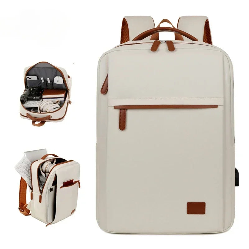 USB Men's / Women's Advanced Sense Leisure Travel Back Pack
