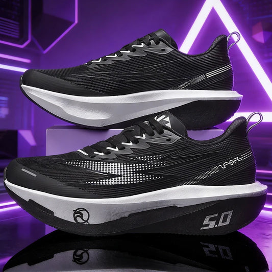 Running Shoes Sports Carbon Board for Marathon Breathable Lightweight
