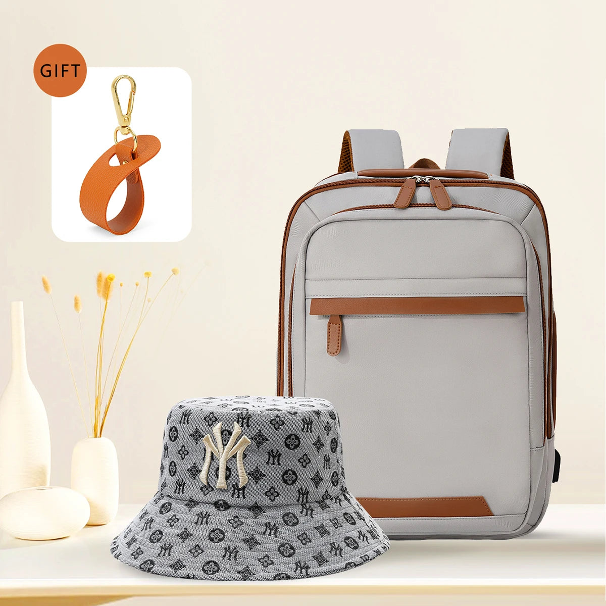 High-Quality USB Rechargeable Backpack for Men & Women