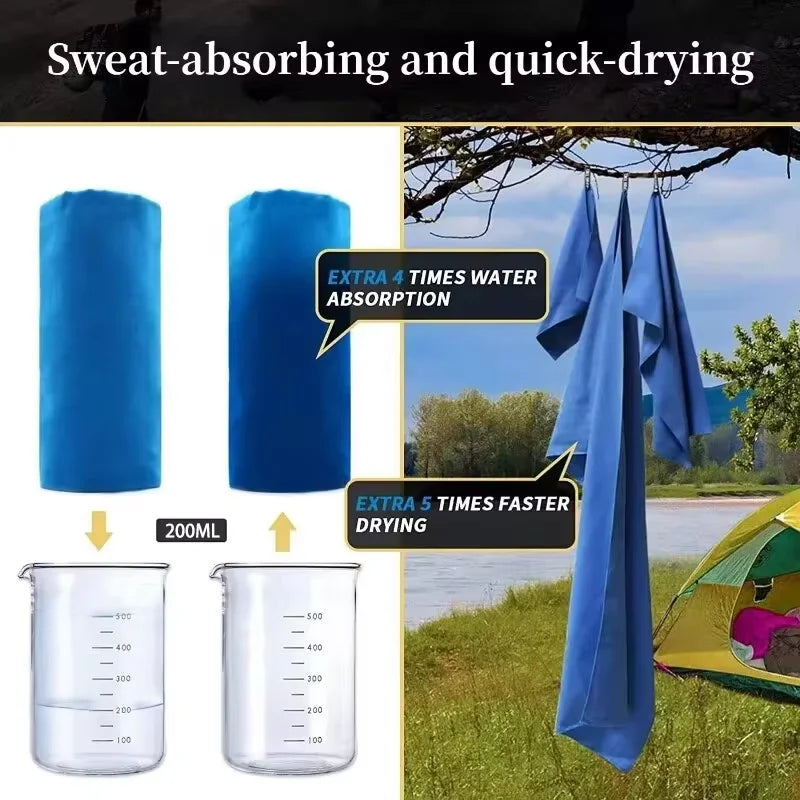 Quick-Drying Sports Towel for Outdoor Sports and Activity