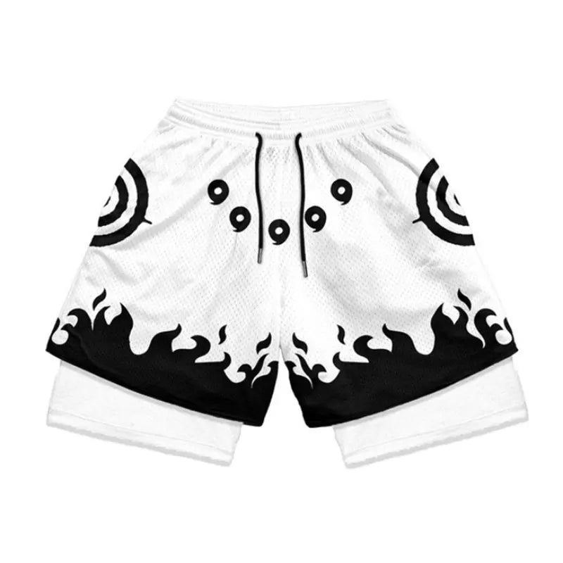 Anime Compression Set Running Sport Fitness Suit for Men