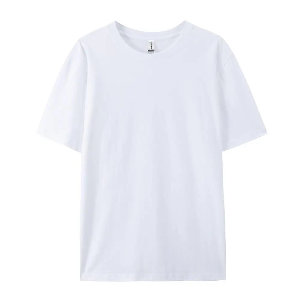 100% Cotton Solid T-shirts Women Sporty Short Sleeve