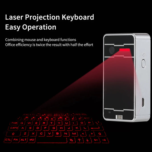 Digital wireless Keyboard Projector With Mouse function
