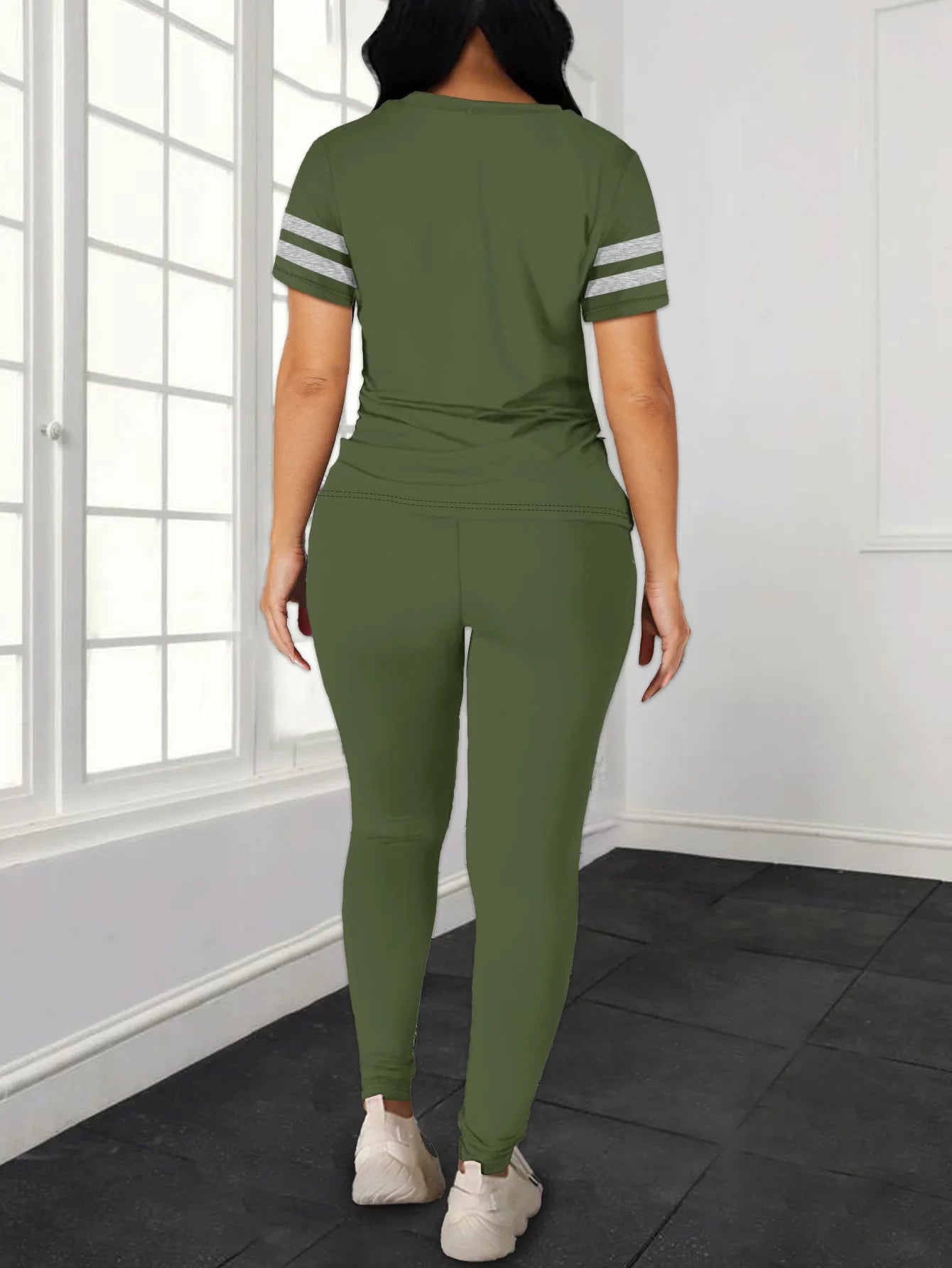 Women's Summer Casual  Set Fashionable Comfortable Clothing Outfit