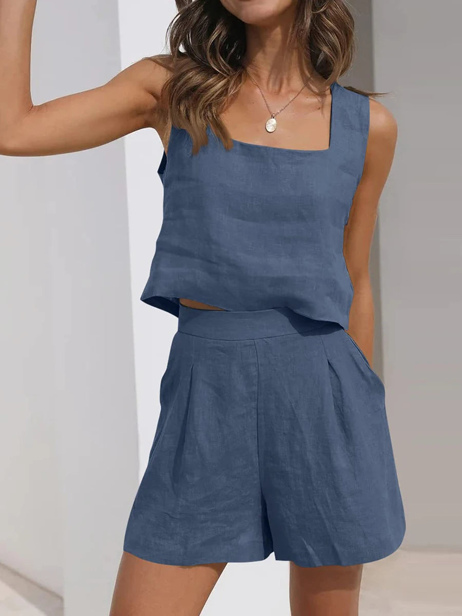 Women's Summer 2 Piece Outfits Lounge Matching Sets