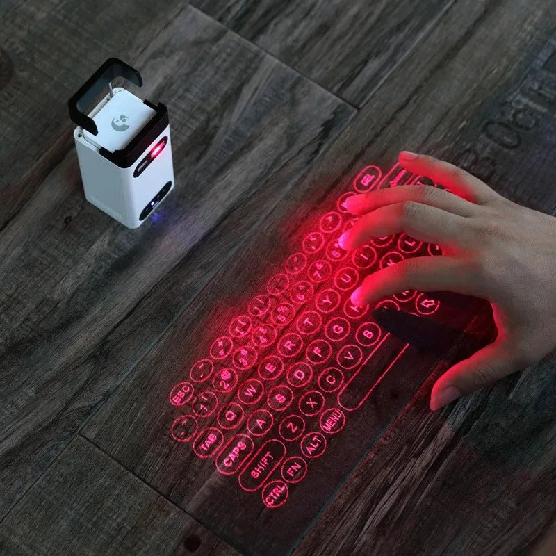 Virtual Keyboard Laser Projection for Computer Phone