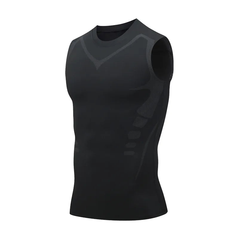 Mans Compression Tank Top Gym Shirt