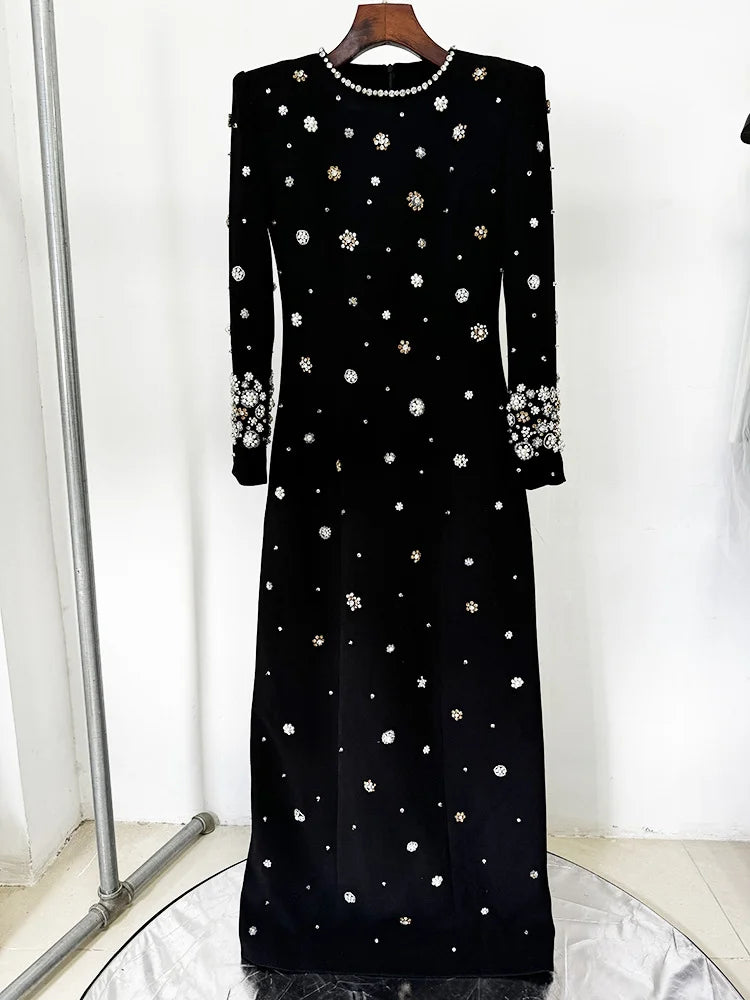 Newest Fashion 2026 Designer Party Vestido  for Women with Luxurious Beaded
