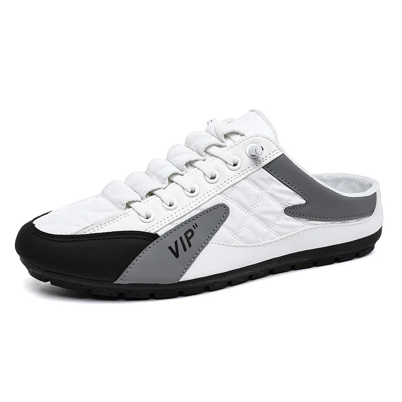 2026 Fashion men New Style Half Slippers