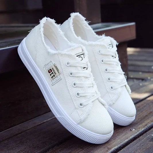 2026 Spring Summer Women Sneaker Low Top Denim Sneakers