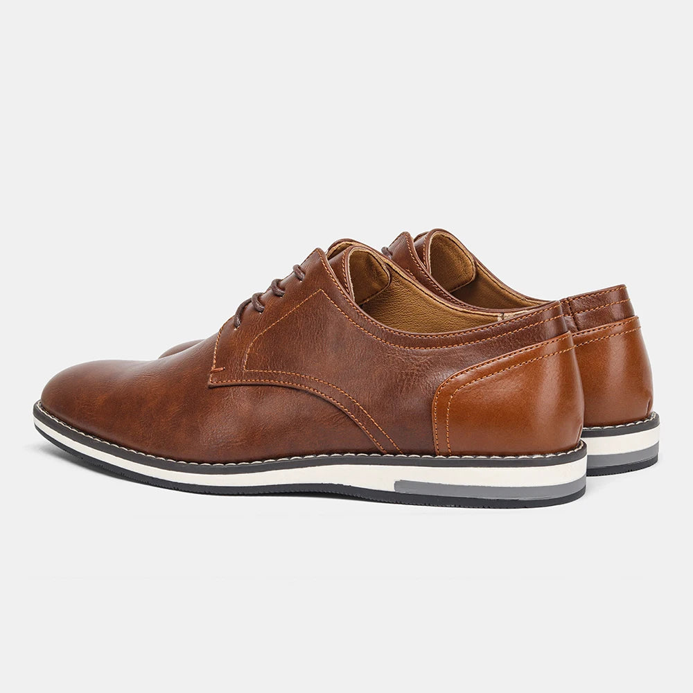 Leather loafer men fashion comfortable 2026 brand casual shoes men