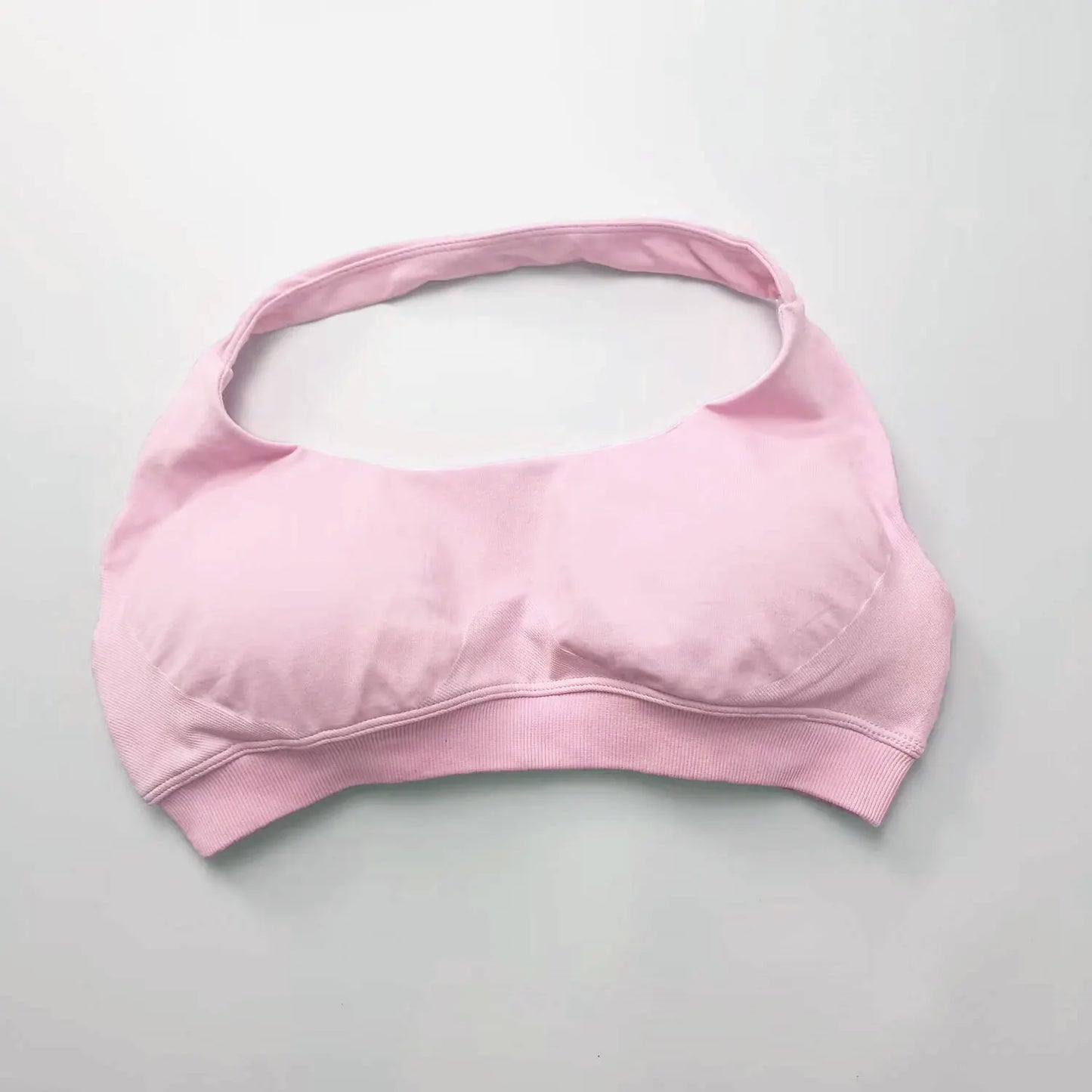 Impact Sports Bra Women Seamless Halter Top High Support