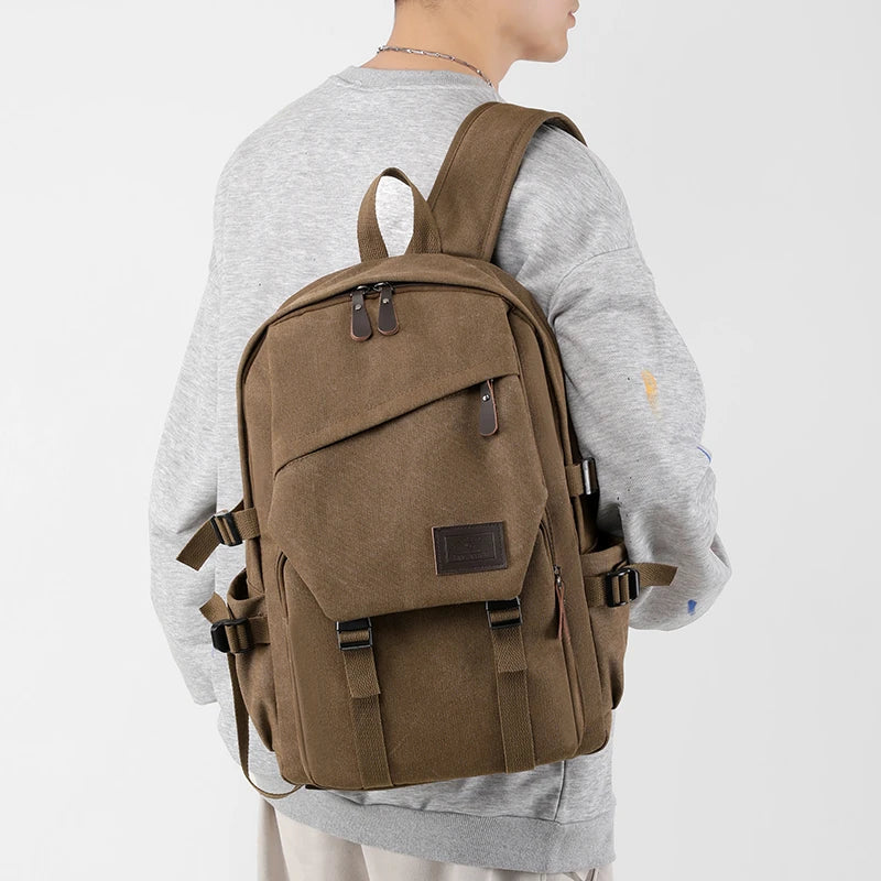 Simple luxury solid high quality backpack  for men (Other Colors Available See other same product)