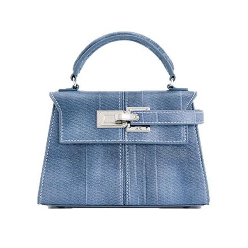 New leather women's cross-body , Fashion niche hand bag