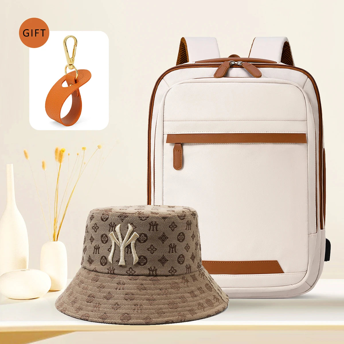 High-Quality USB Rechargeable Backpack for Men & Women