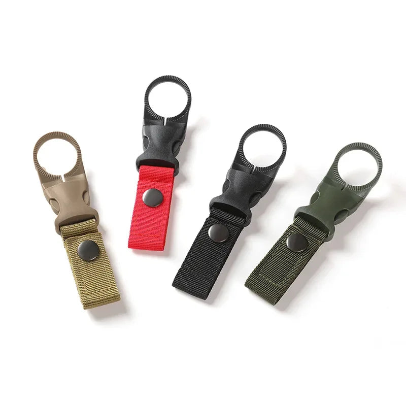 Webbing Water Bottle Holder Climbing Carabiner Belt