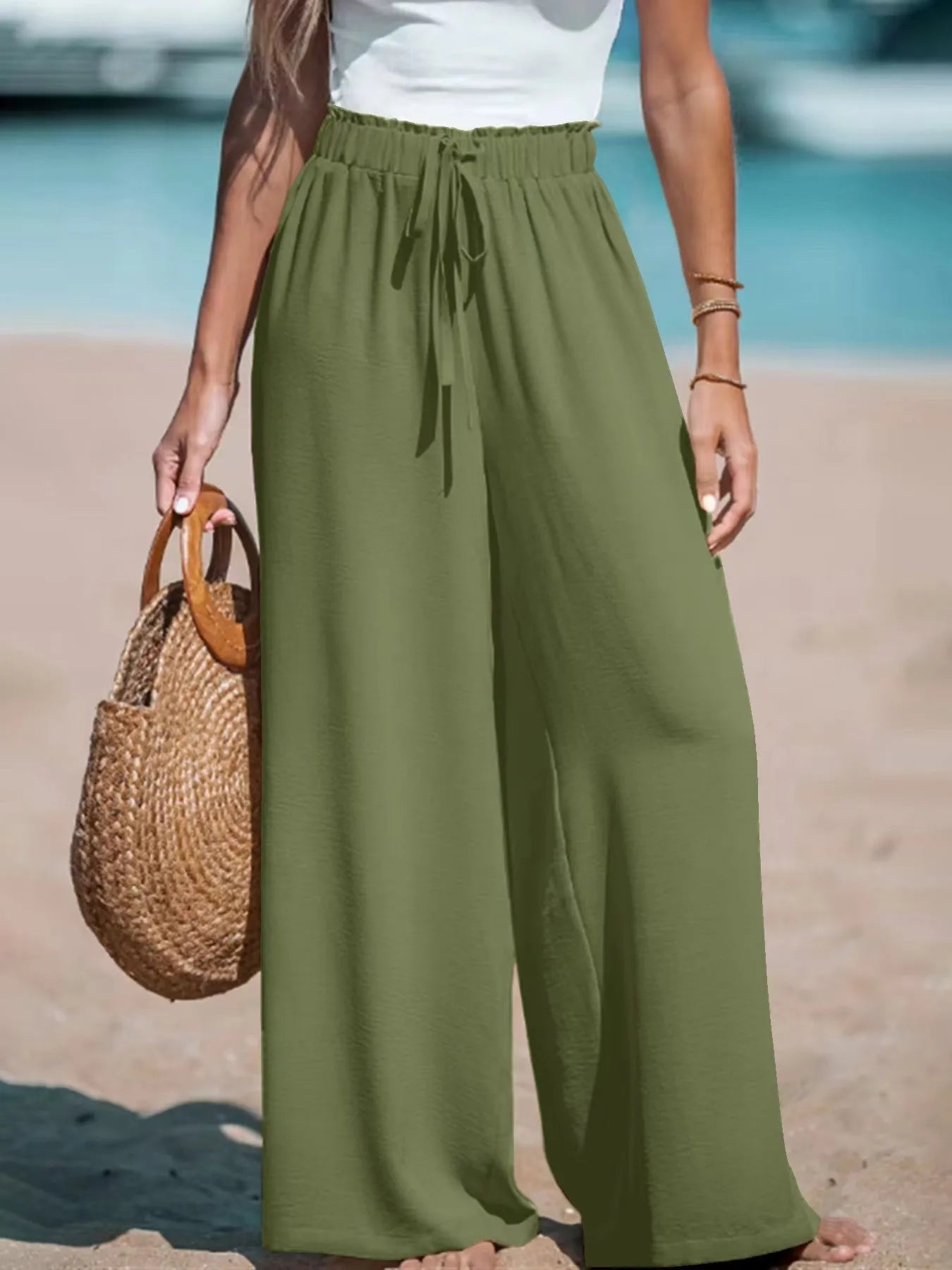Summer Style Wide Leg Pants for Women
