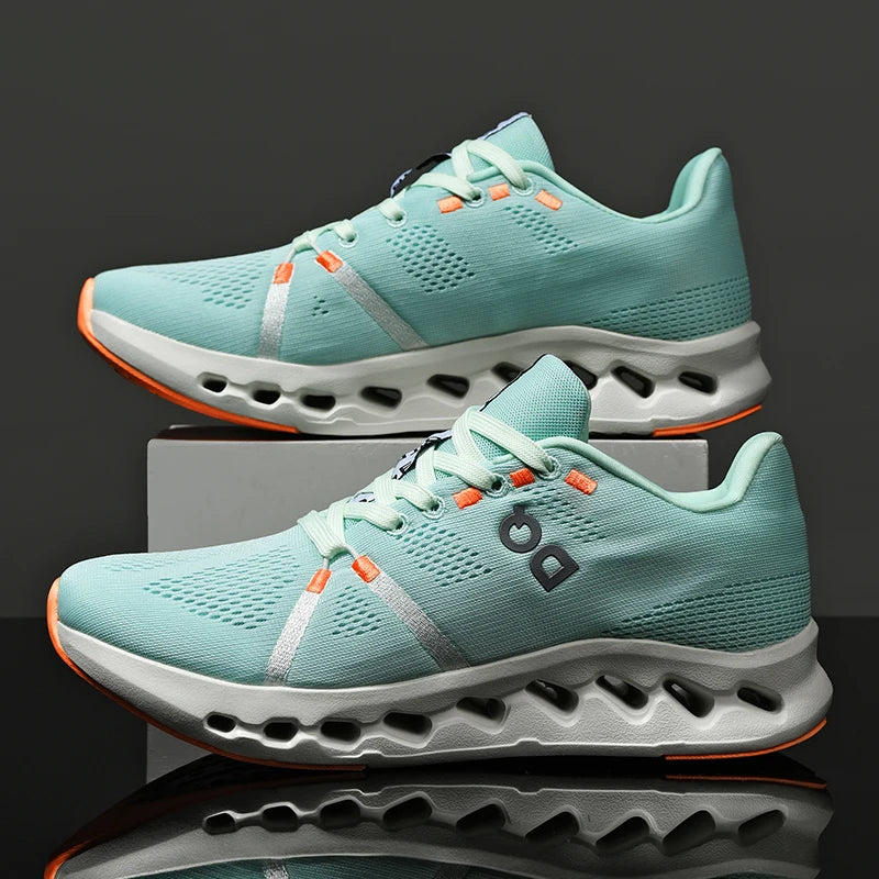 Spring new men's sports shoes for outdoor running shoes with cushioning and lightweight design