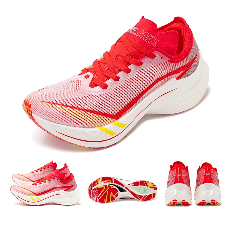 ONEMIX 2026 Tupo New Carbon Plate Marathon Running Shoes (Asian Design)