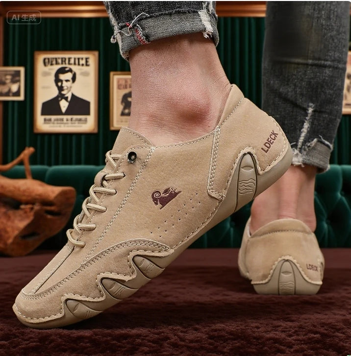 Ankle Boots for Men (Lightweight Comfortable Casual Breathable Tennis Outdoor Shoes)