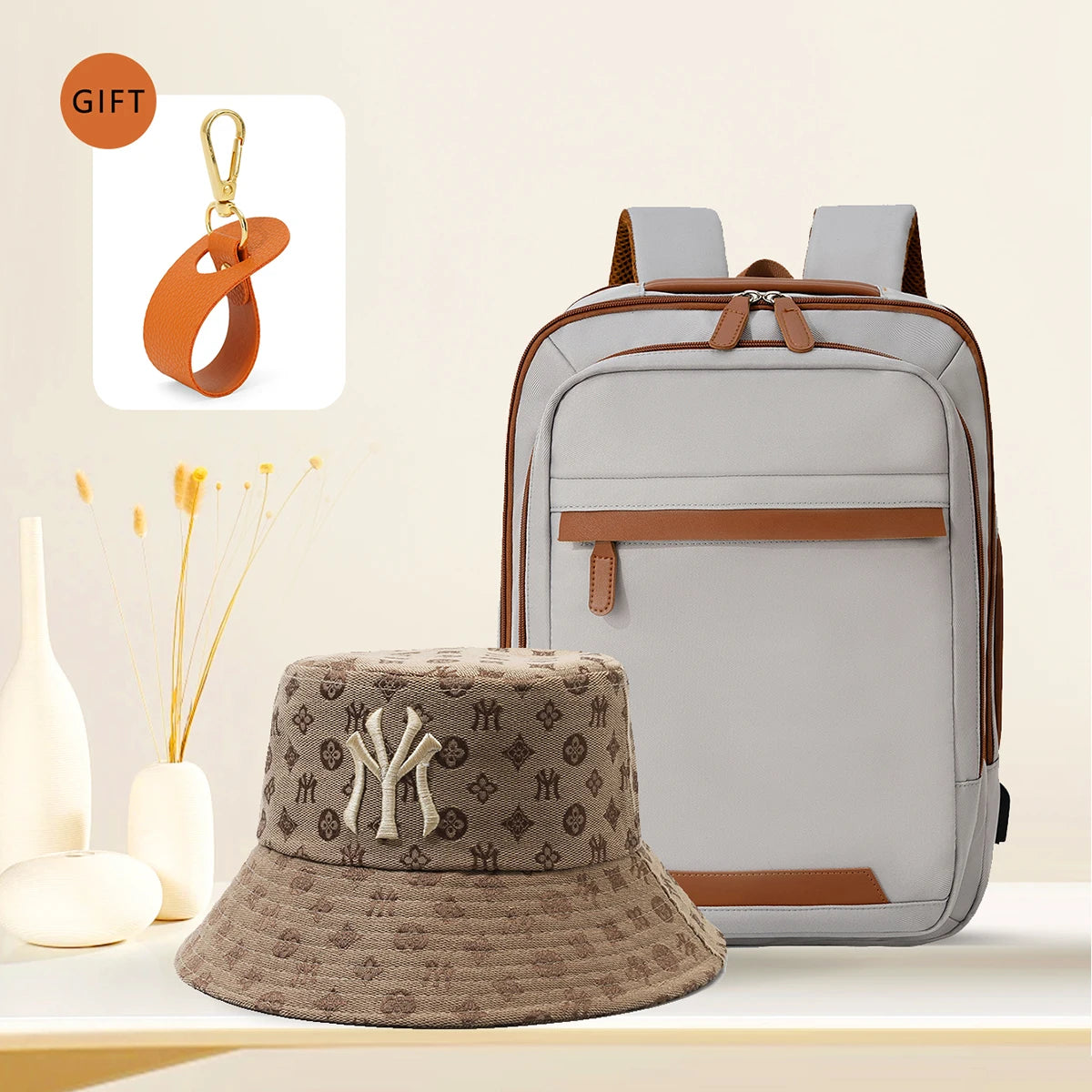 High-Quality USB Rechargeable Backpack for Men & Women