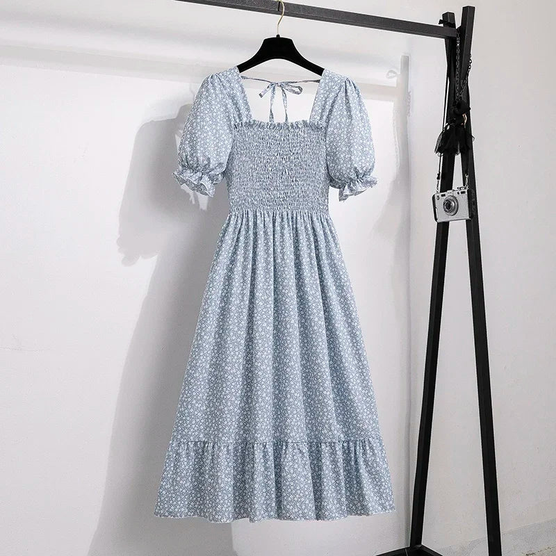 Spring Summer Chiffon Dresses Fashion