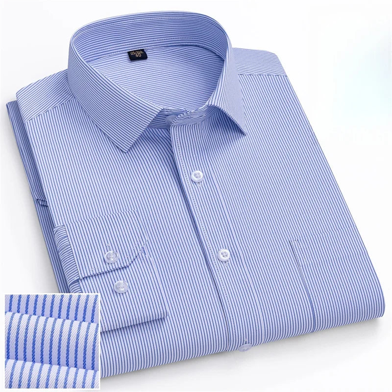 Men Formal Shirt Long Sleeve for Office