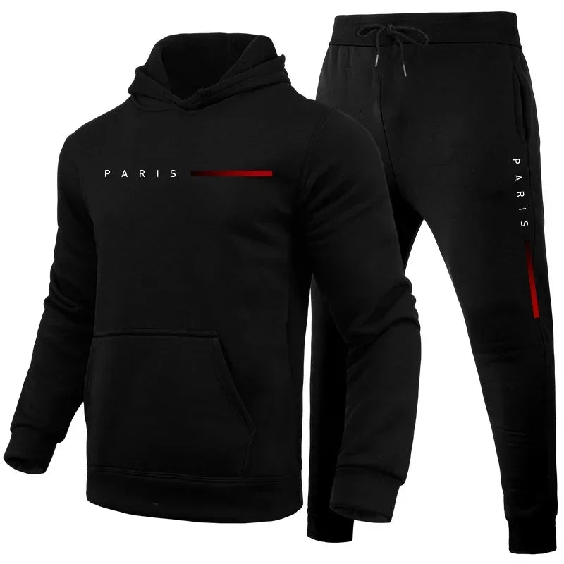 Hot Sale Men's Tracksuit Daily Comfortable Single Hooded Sportswear