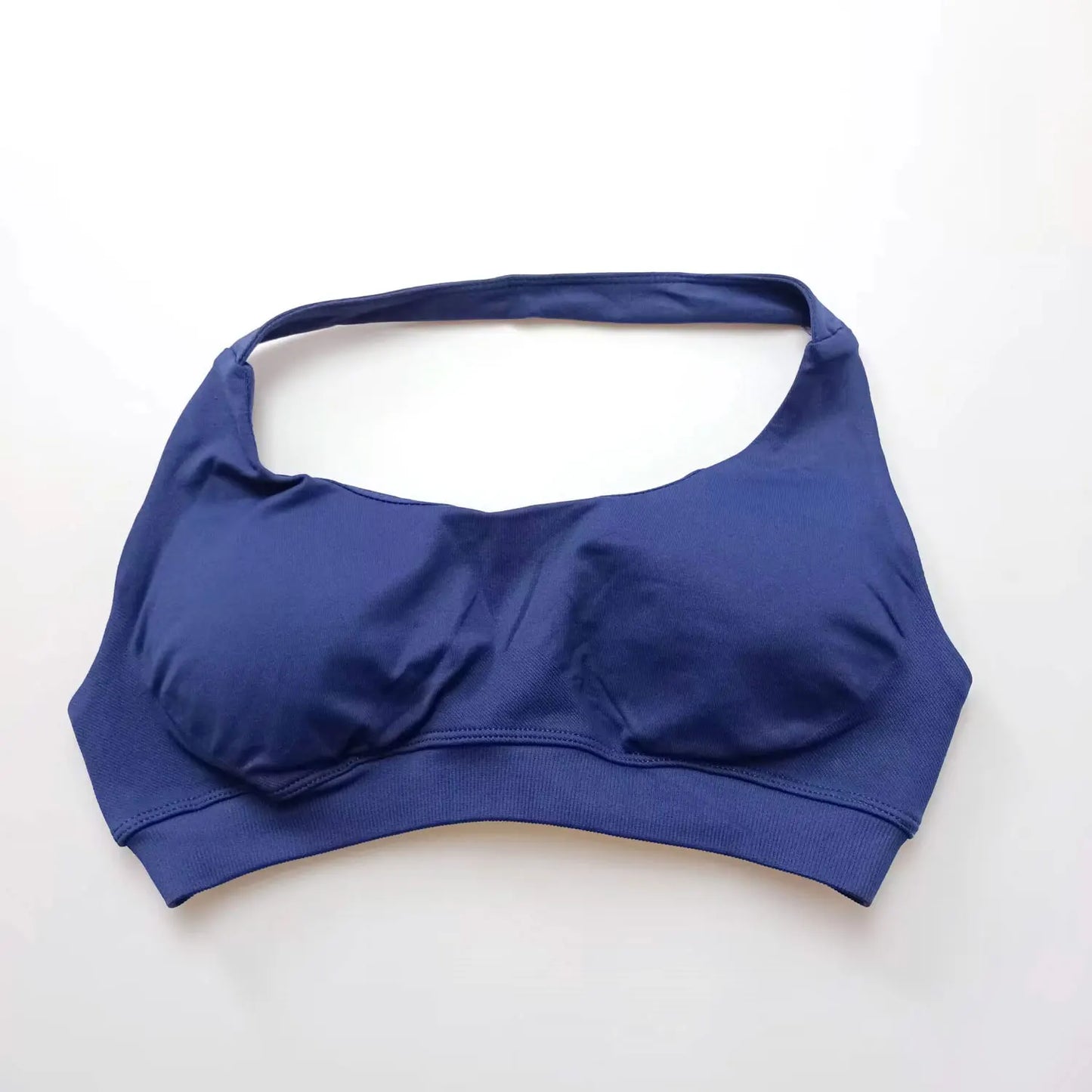 Impact Sports Bra Women Seamless Halter Top High Support