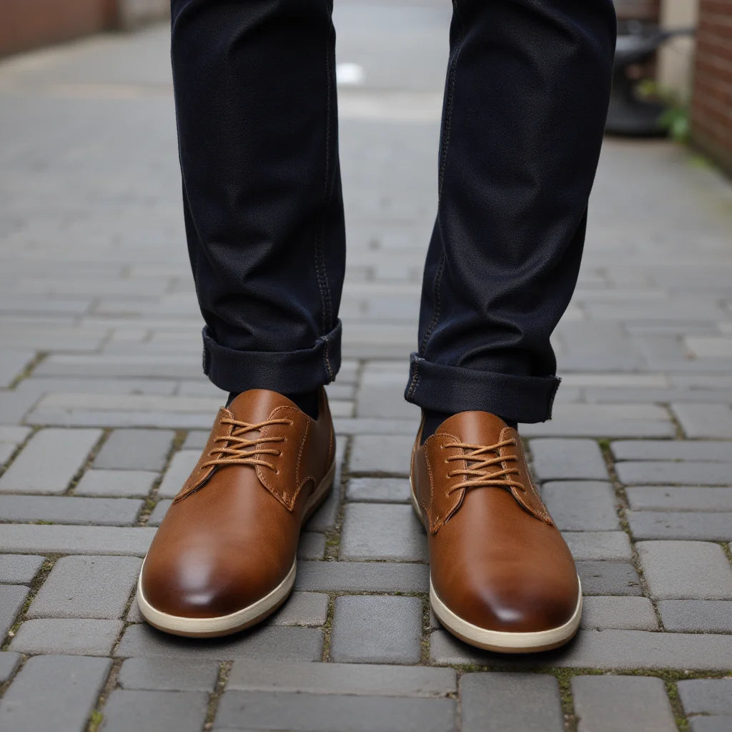 Men Sneakers Fashionable comfortable leather shoes 2026 men casual shoe