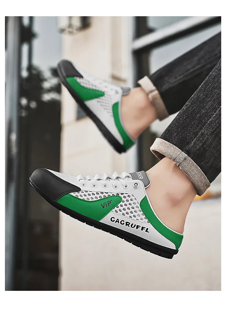 2026 New Men's Casual Slip-Ons - Half-Slippers