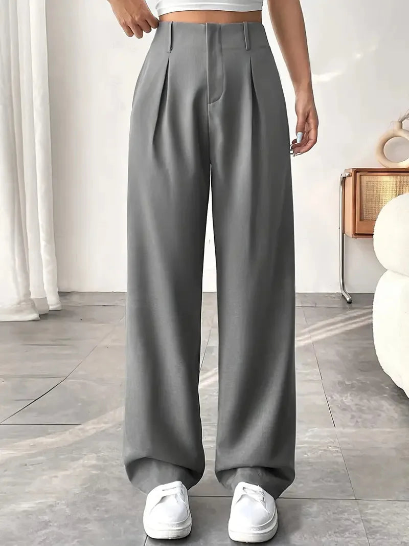 High Waisted Wide Leg Pants for Office/Casual for women