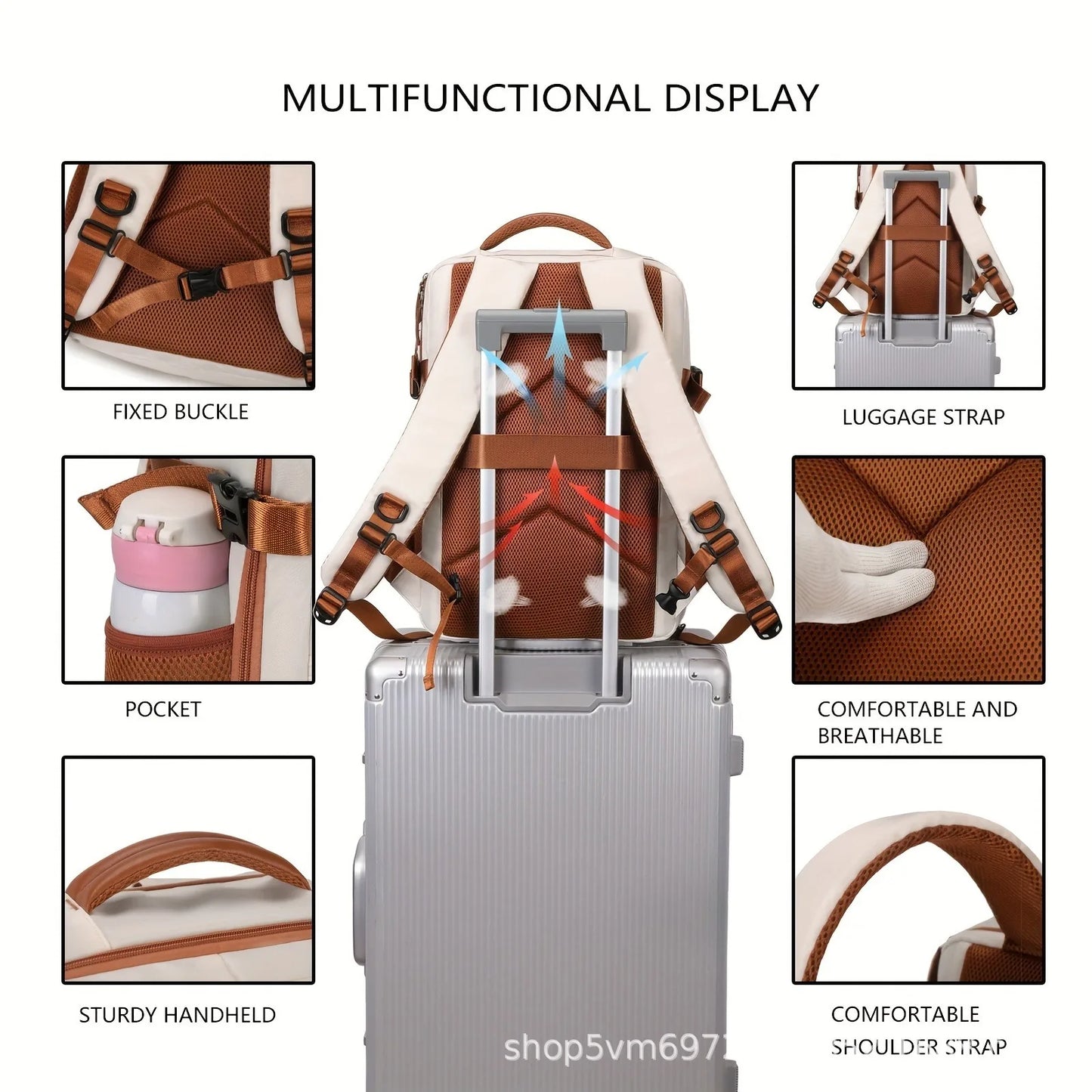 Business Backpack for Men and Women