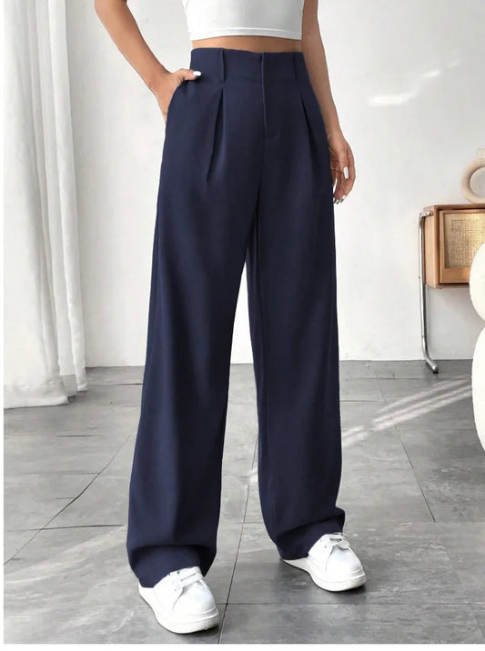 High Waisted Wide Leg Pants for Office/Casual for women