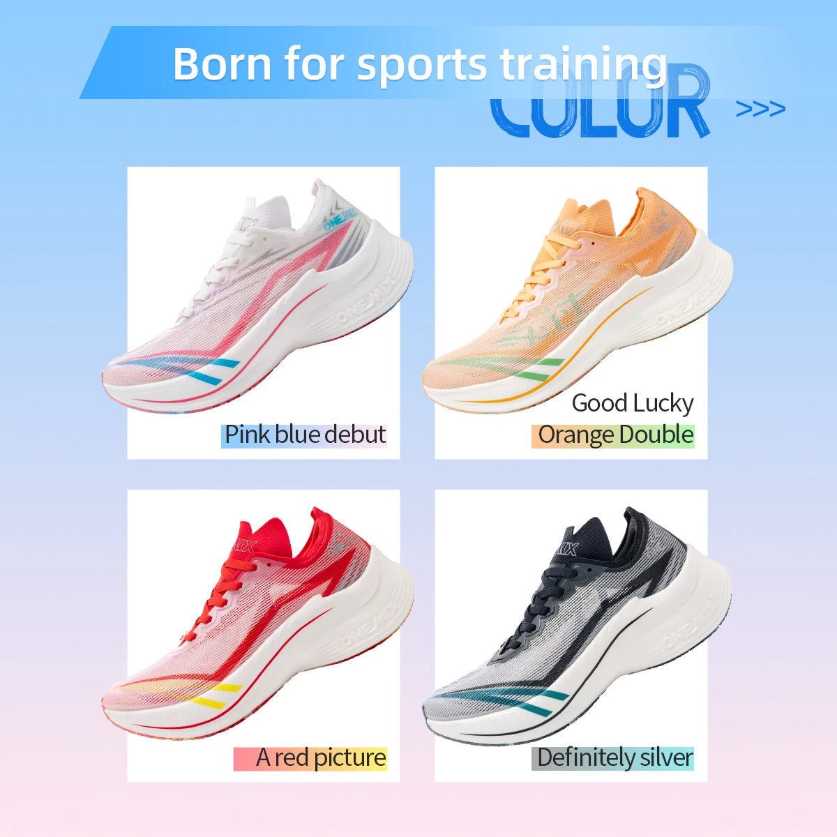 ONEMIX 2026 Tupo New Carbon Plate Marathon Running Shoes (Asian Design)