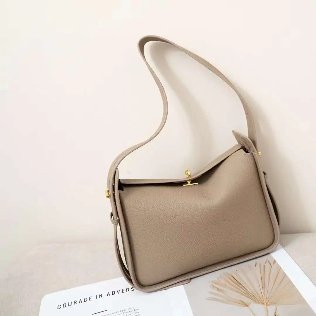 New Genuine Leather Luxury Designer Women Shoulder/Crossbody  Bags