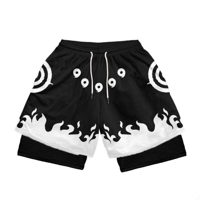 Anime Compression Set Running Sport Fitness Suit for Men
